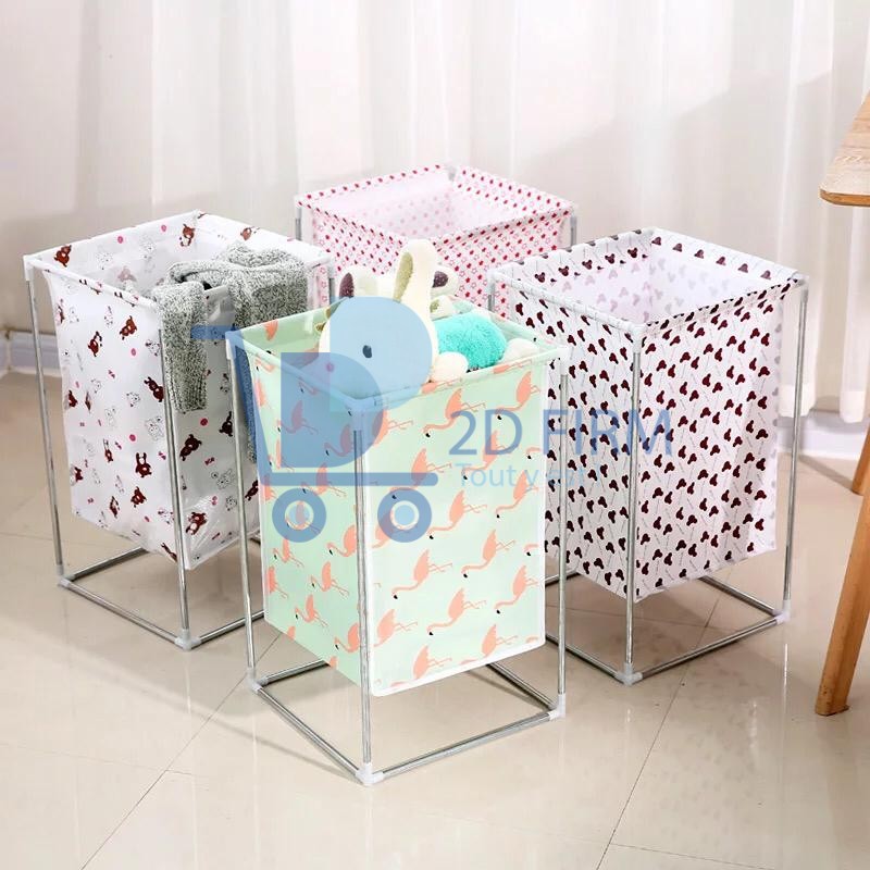 Lot de 2 : Panier Rangement Pliable 32x26x23 Boite Rangement Feutre Coffre  Bain