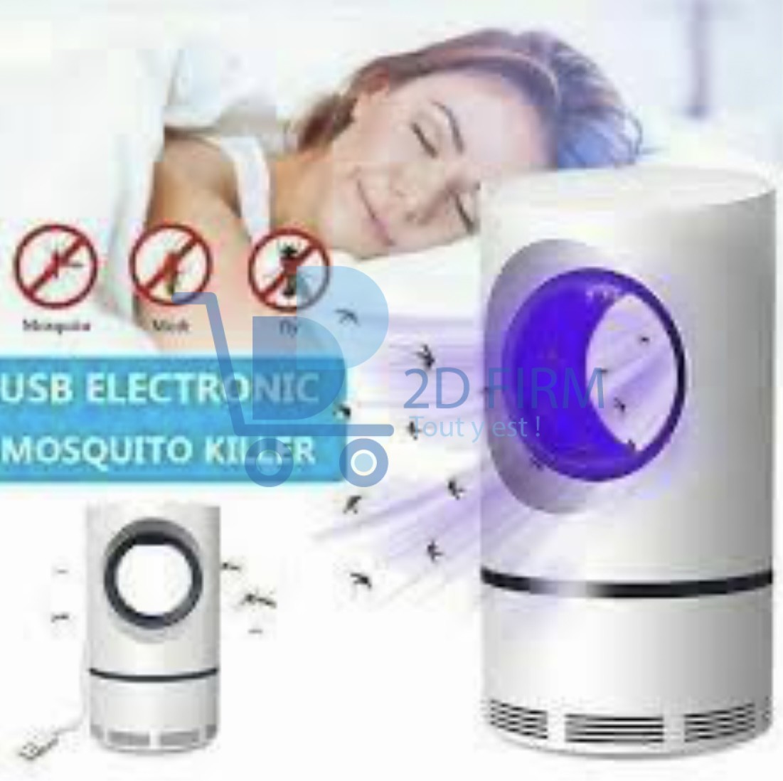Lampe anti-moustiques UV